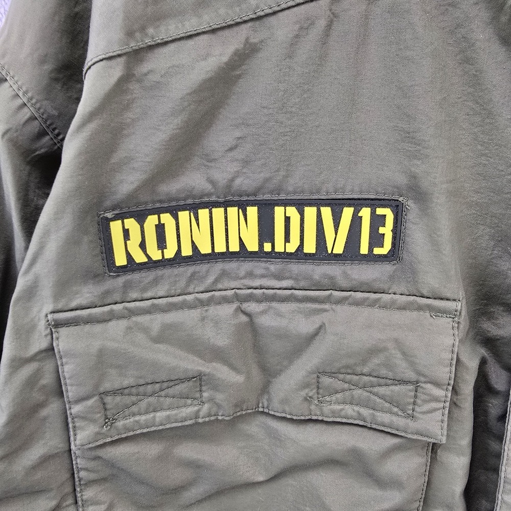 Vintage Burton Ronin Div 13 Jacket Mens Large Hooded Ski Snowboard DryRide Y2K - Picture 4 of 16